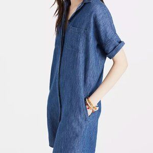 Madewell Denim Courier Shirtdress